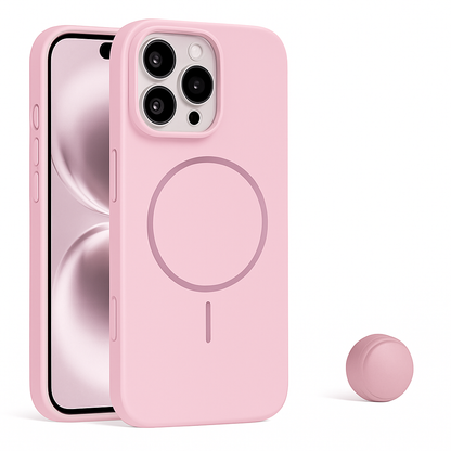 Valente Silicone Case for iPhone 16 Pro – Soft Touch, Slim Fit & Shockproof Protection