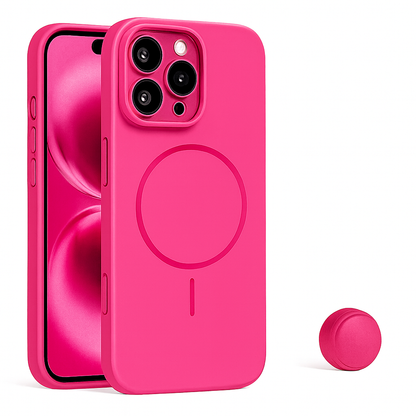 Valente Silicone Case for iPhone 16 Pro – Soft Touch, Slim Fit & Shockproof Protection