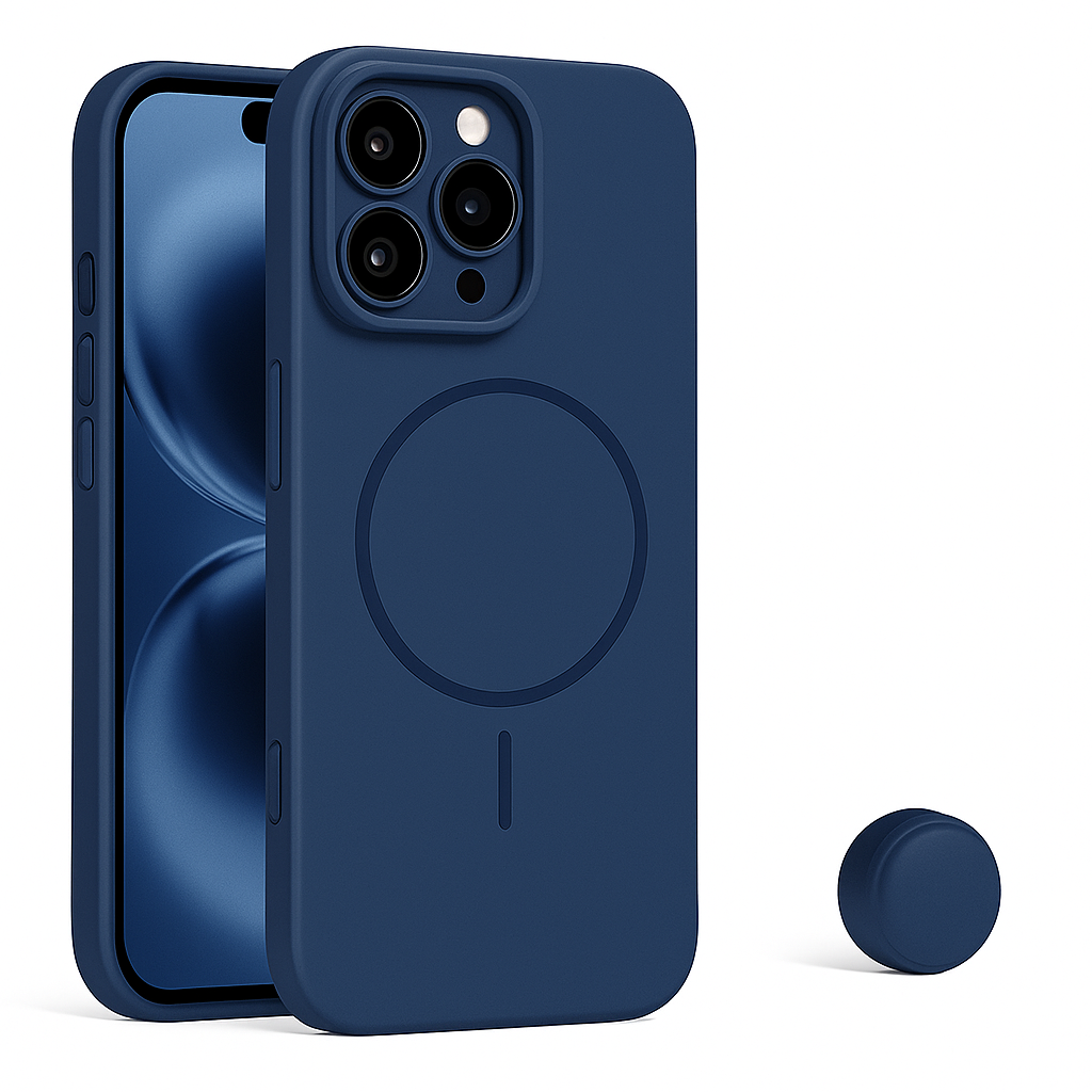 Valente Silicone Case for iPhone 16 Pro – Soft Touch, Slim Fit & Shockproof Protection