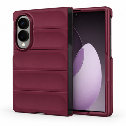 Valente Folio Flip Case Compatible with Samsung Galaxy Z Fold 8 Wide, Slim Protective Tablet Style Cover with Stand Function, Full Body Protective Case for Daily Use, Work, Travel & Entertainment