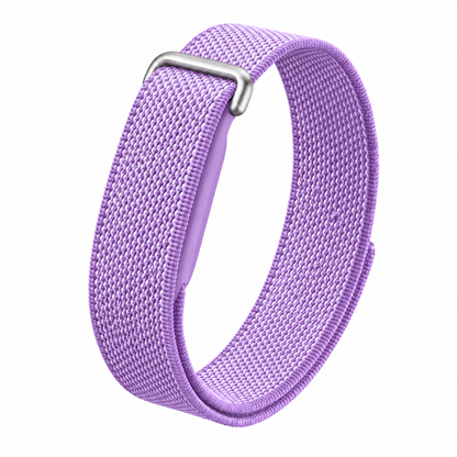 Valente Nylon Replacement Wrist Band Compatible with Fitbit Air, Adjustable Woven Nylon Sports Strap, Lightweight Breathable Watch Band with Secure Buckle for Daily Wear, Fitness, Sports & Travel