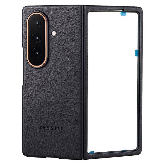 Valente Leather Case Compatible with Samsung Galaxy Z Fold 7 – Slim, Premium Protective Cover with Shockproof Protection & Scratch Resistance