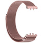 Valente Elegant Stainless Steel Mesh Watch Straps for Samsung Galaxy Fit 3 - Adjustable Magnetic Clasp