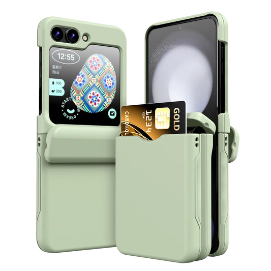 Valente Multifunctional Case for Galaxy Flip 5 - Protective Cover with Card Holder