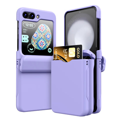 Valente Multifunctional Case for Galaxy Flip 5 - Protective Cover with Card Holder