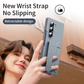 Valente Protective Cover Galaxy Fold 6 with Slide-Out Wrist Strap & Integrated Stand