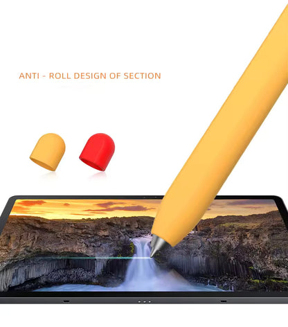 Valente Ultra-Thin Silicone Sleeve for Galaxy Tab Pencil - Compatible with S7/S8/S9 Series - Enhanced Grip, Protective Cover