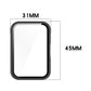 Valente Hard Protective Case for Samsung Galaxy Fit 3 - Full Coverage Screen Protector and Shockproof Bumper