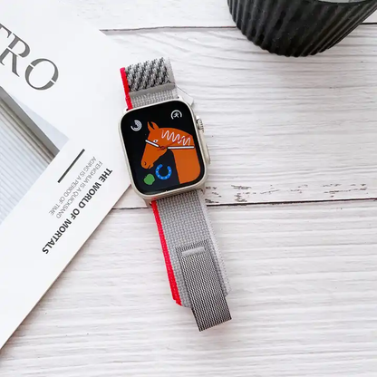 Valente Nylon Trail Loop 42mm/44mm/45mm Strap Compatible with Apple Watch Series 8,7,6,5,SE,Ultra