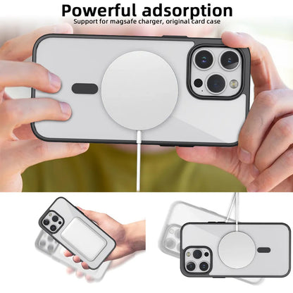 Valente Polycarbonate MagSafe-Compatible Electroplate Case for iPhone 15 Pro Max