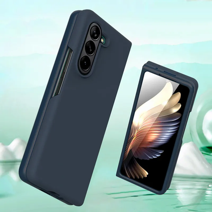 Valente Liquid Silicone Case Cover For Galaxy Z Fold 5