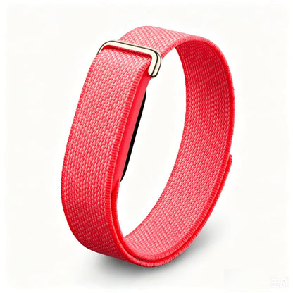 Valente Nylon Replacement Wrist Band Compatible with Fitbit Air, Adjustable Woven Nylon Sports Strap, Lightweight Breathable Watch Band with Secure Buckle for Daily Wear, Fitness, Sports & Travel