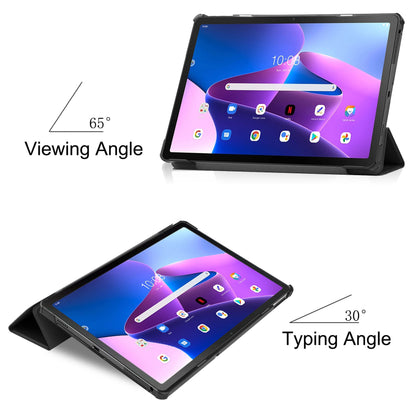Valente Protective Flip Cover Compatible with Lenovo Tab Plus | Slim Folio Case with Stand | PC Back + PU Front | Full Protection Tablet Case