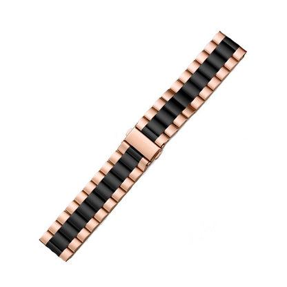 Valente 22mm Metal Watch Strap for Noise halo, Colorfit Pro 3,Colorfit Ultra,Oneplus Watch,Fossil Gen 5E 44mm, Gen 5(44mm),firebolt Invincible Plus, Legacy,cobra,Pebble Cosmos Luxe 2.0.