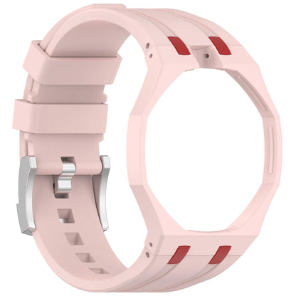 Valente Protective TPU Case with Silicone Strap Compatible with Swatch Royal Pop | Full Body Shockproof Watch Cover Band Replacement