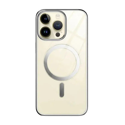 Valente Polycarbonate MagSafe-Compatible Electroplate Case for iPhone 15 Pro Max