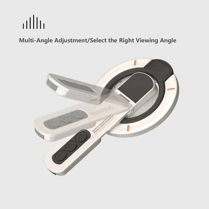 Valente Magnetic Phone Stand Compatible with MagSafe Devices | Foldable Magnetic Ring Holder | Adjustable Desktop & Handheld Mobile Stand