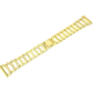 Valente Elegant 22mm Gold-Tone Ladies' Smartwatch Strap