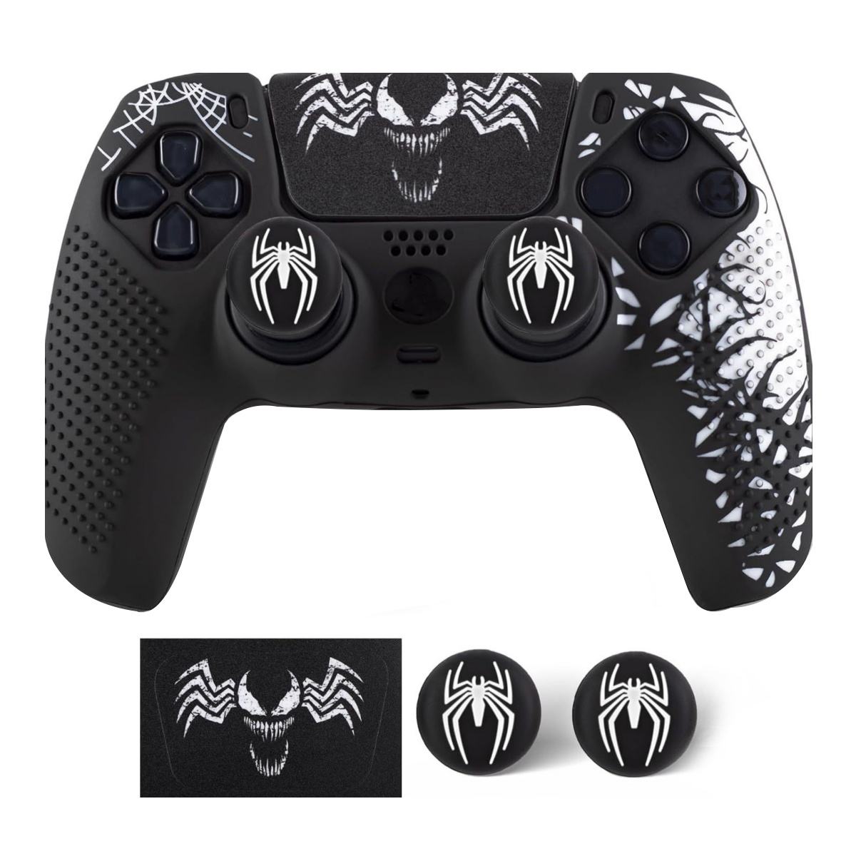 Valente Silicone Protector Case Compatible with PS5 Controller | Anti-Slip Shockproof Grip Cover | Gaming Controller Protective Skin