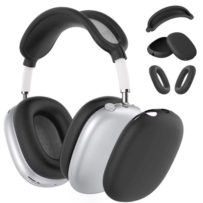 Valente Protective Silicone Cover Compatible with AirPods Max / Max 2 | Full Body Headphone Case Kit with Ear Cushions & Headband Cover | Shockproof Anti-Scratch Protection