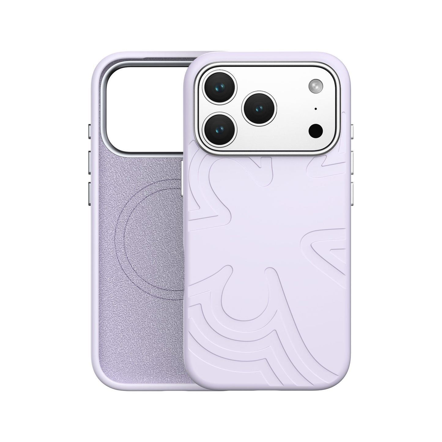Valente Store Silicone Back Cover Compatible with iPhone 17 Pro Soft Matte Finish Shockproof Protective Case Anti-Scratch Slim Phone Cover