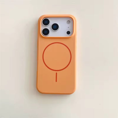 Valente Silicone Magnetic Back Case Compatible with iPhone 17 pro Max – Soft Touch Shockproof Protective Cover