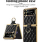 Valente Elegant Leather Case Cover for Galaxy Z Flip 4
