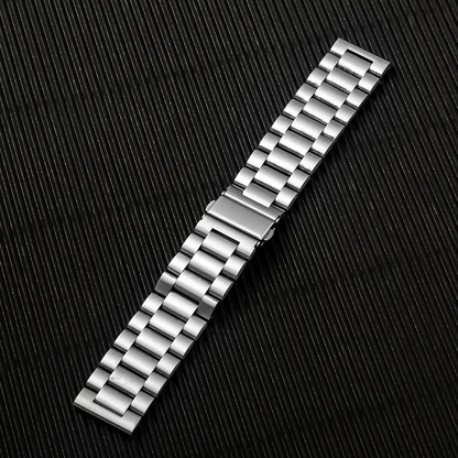 Valente 22mm Metal Watch Strap for Noise halo, Colorfit Pro 3,Colorfit Ultra,Oneplus Watch,Fossil Gen 5E 44mm, Gen 5(44mm),firebolt Invincible Plus, Legacy,cobra,Pebble Cosmos Luxe 2.0.