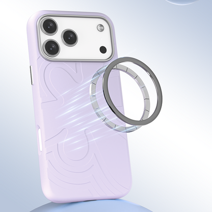 Valente Store Silicone Back Cover Compatible with iPhone 17 Pro Soft Matte Finish Shockproof Protective Case Anti-Scratch Slim Phone Cover