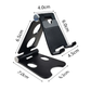 Valente Sleek Aluminum Mobile Stand – Durable and Adjustable for Smartphones