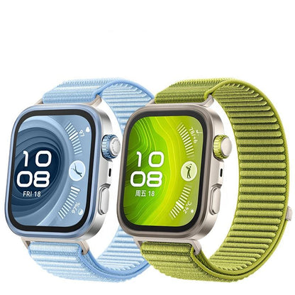 Valente Nylon Strap Compatible with Huawei Watch Fit 3 / Fit 3 Pro / Fit 4 / Fit 4 Pro | Adjustable Breathable Loop Band for Smartwatch