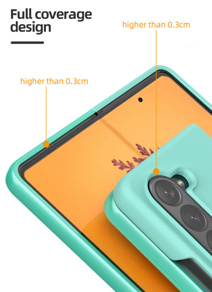 Valente Liquid Silicone Case Cover For Galaxy Z Fold4