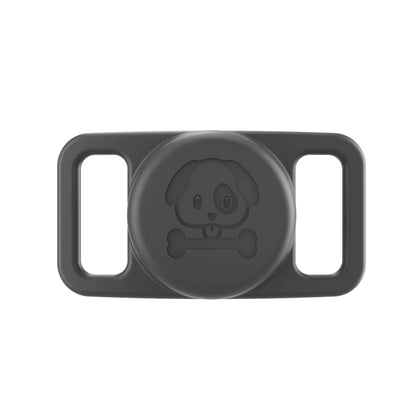 Valente AirTag Dog Collar Holder (Silicone) – Valente Secure Pet Tracker Case | Fits Most Collars | Anti-Rattle Protector for Dogs & Cats (pack of 2)