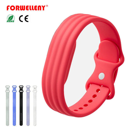 Valente Silicone Replacement Wrist Band Compatible with Fitbit Ace, Soft Adjustable Sports Strap for Kids Fitness Tracker, Lightweight Breathable Watch Band with Secure Pin Buckle for Daily Wear