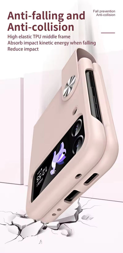 Valente Slim Leather Texture Case for Samsung Galaxy Z Flip 4