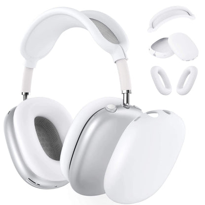 Valente Protective Silicone Cover Compatible with AirPods Max / Max 2 | Full Body Headphone Case Kit with Ear Cushions & Headband Cover | Shockproof Anti-Scratch Protection