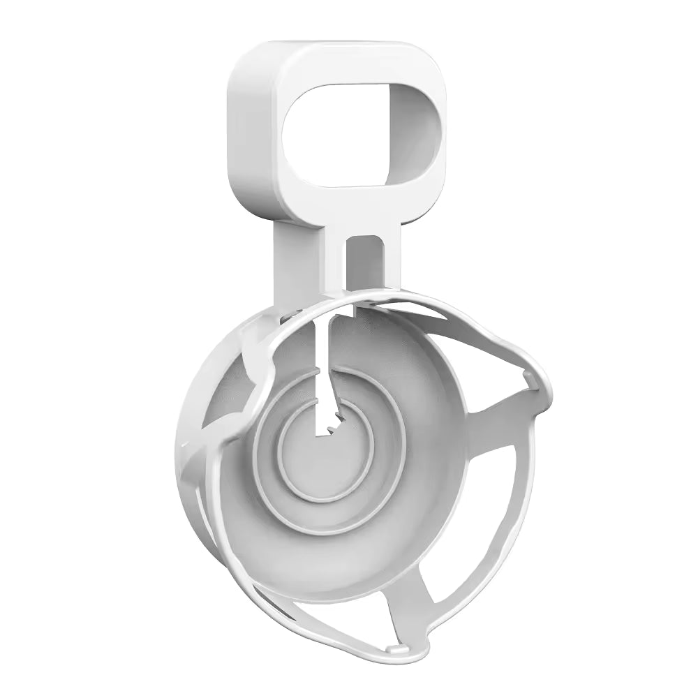 Valente HomePod Mini wall mount white elevated speaker cable routing view