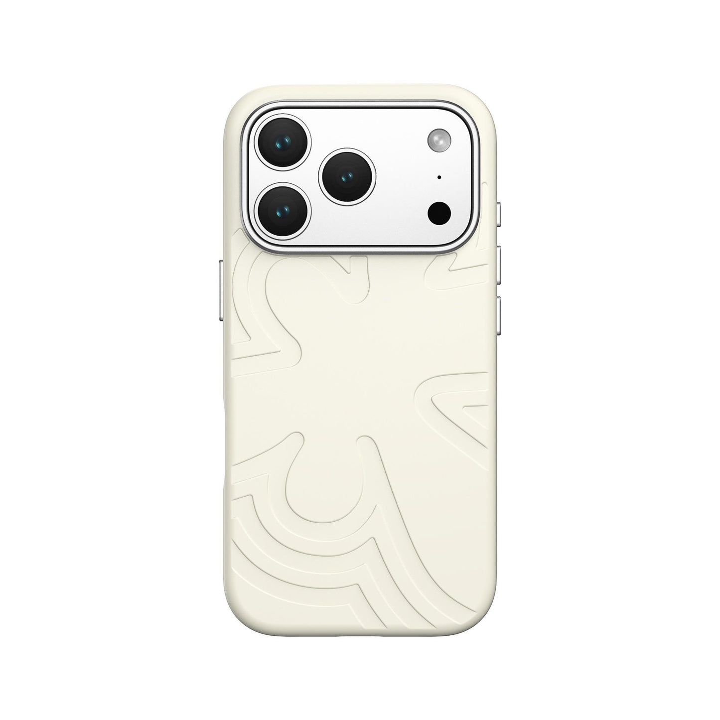 Valente Store Silicone Back Cover Compatible with iPhone 17 Pro Soft Matte Finish Shockproof Protective Case Anti-Scratch Slim Phone Cover