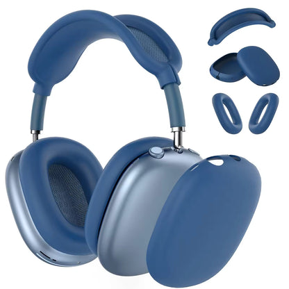 Valente Protective Silicone Cover Compatible with AirPods Max / Max 2 | Full Body Headphone Case Kit with Ear Cushions & Headband Cover | Shockproof Anti-Scratch Protection