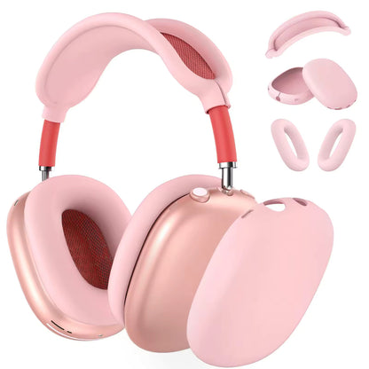 Valente Protective Silicone Cover Compatible with AirPods Max / Max 2 | Full Body Headphone Case Kit with Ear Cushions & Headband Cover | Shockproof Anti-Scratch Protection