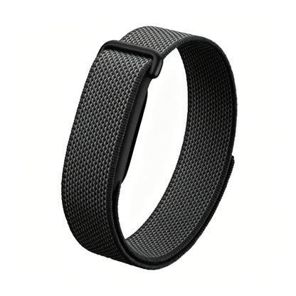 Valente Nylon Replacement Wrist Band Compatible with Fitbit Air, Adjustable Woven Nylon Sports Strap, Lightweight Breathable Watch Band with Secure Buckle for Daily Wear, Fitness, Sports & Travel