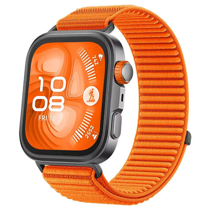 Valente Nylon Strap Compatible with Huawei Watch Fit 3 / Fit 3 Pro / Fit 4 / Fit 4 Pro | Adjustable Breathable Loop Band for Smartwatch