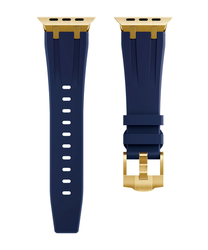 Valente Luxury Silicone Strap for Apple Watch 42/44/45/49mm