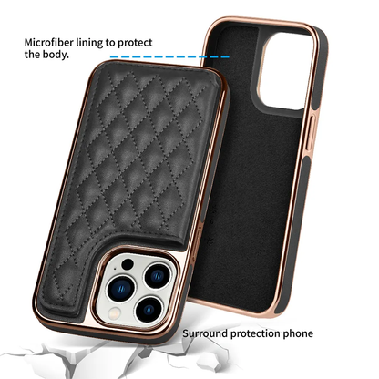 Valente Elegant Protective Cover with Card Holder for iPhone 14 Pro