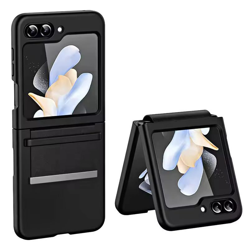 Valente slim protective case black for Samsung Galaxy Z Flip 6 hinge compatible