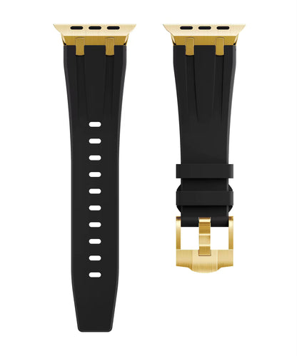 Valente Luxury Silicone Strap for Apple Watch 42/44/45/49mm