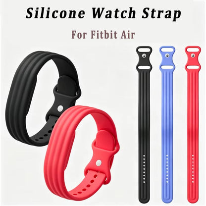 Valente Silicone Replacement Wrist Band Compatible with Fitbit Ace, Soft Adjustable Sports Strap for Kids Fitness Tracker, Lightweight Breathable Watch Band with Secure Pin Buckle for Daily Wear