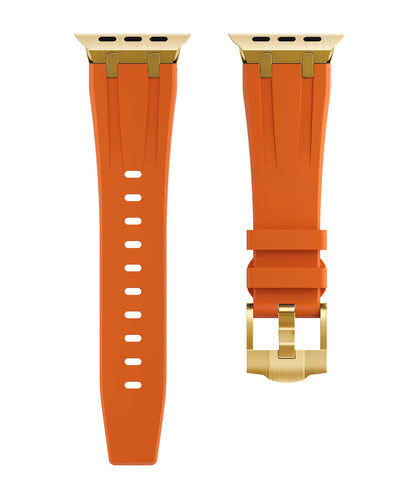 Valente Luxury Silicone Strap for Apple Watch 42/44/45/49mm
