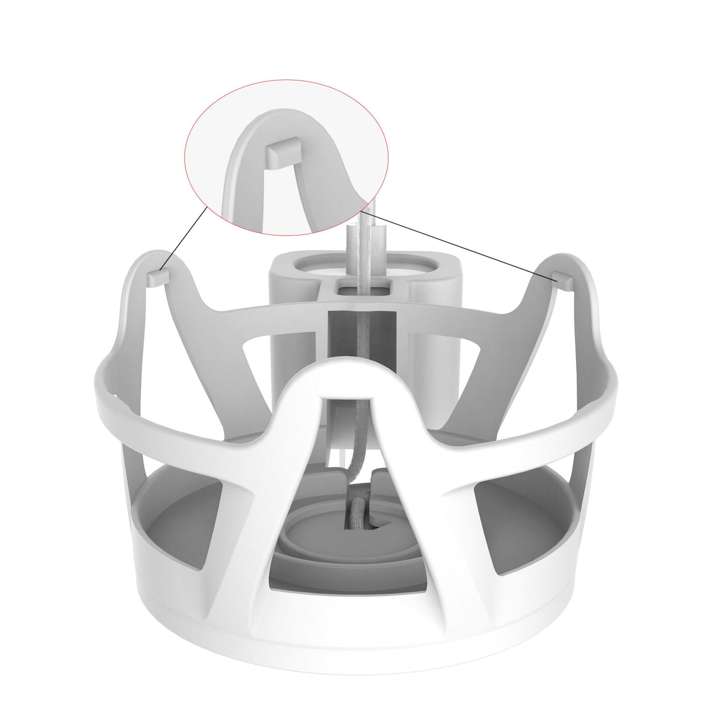 Valente HomePod Mini wall mount side profile slim compact cable management