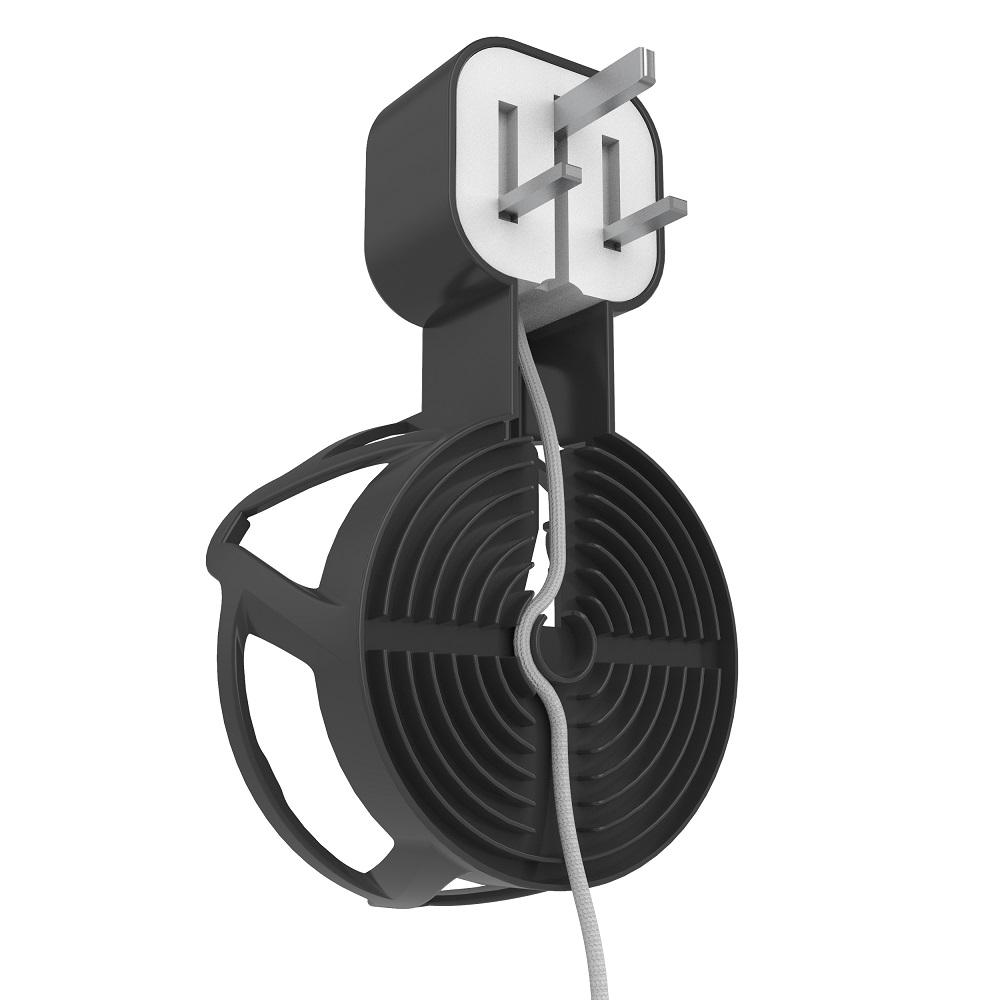 Valente Wall Mount Stand Compatible with Apple HomePod Mini | Space Saving Speaker Holder with Cable Management Organizer